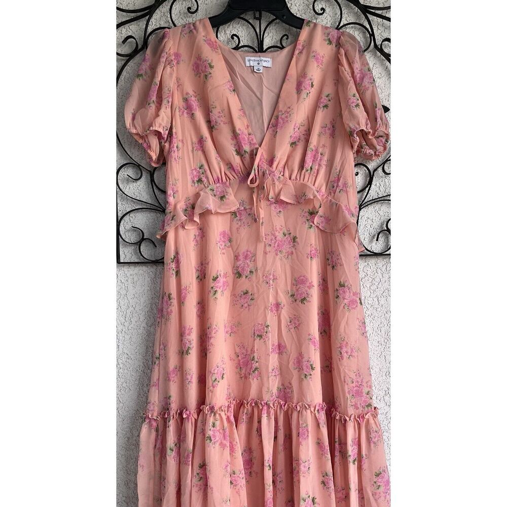 Love Shack Fancy X Target Fleur Dress - Size 14 - Pink - Picture 3 of 9